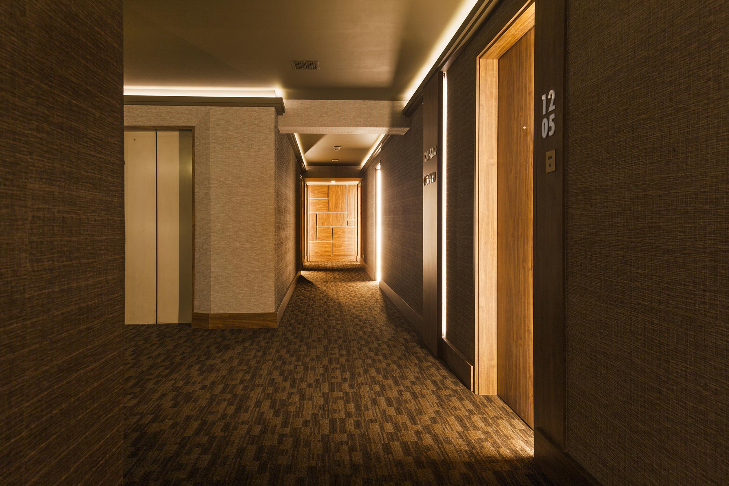 Hotel Regal Pacific Santiago du Chili Extérieur photo A corridor in a hotel